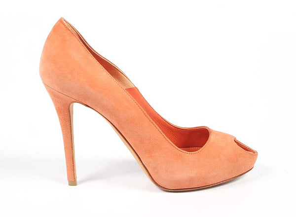 Alexander McQueen decollete open toe 288603 WA020 6524