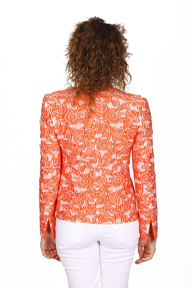 Armani Collezioni ladies jacket floral RMG04T RM405 013