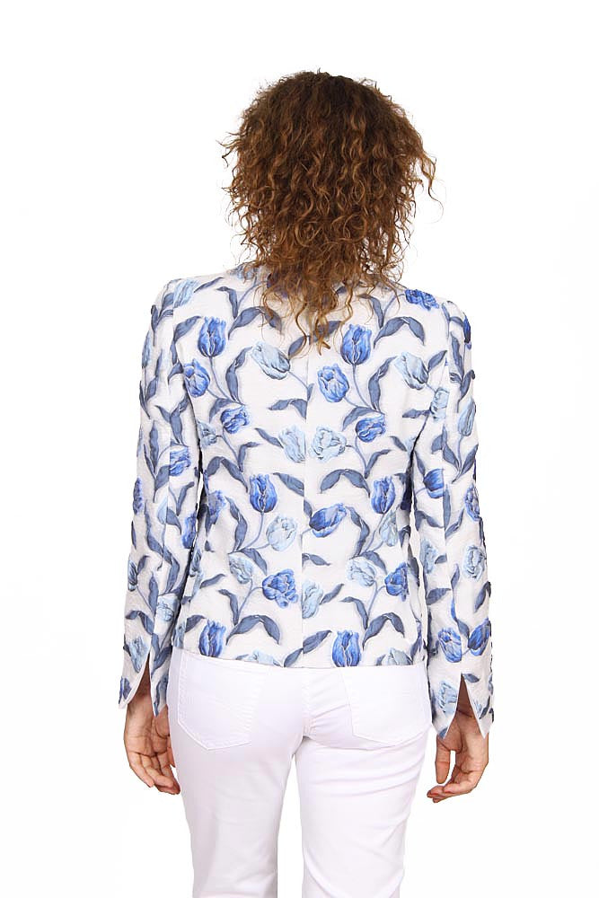Armani Collezioni ladies jacket roses RMG04T RM408 019