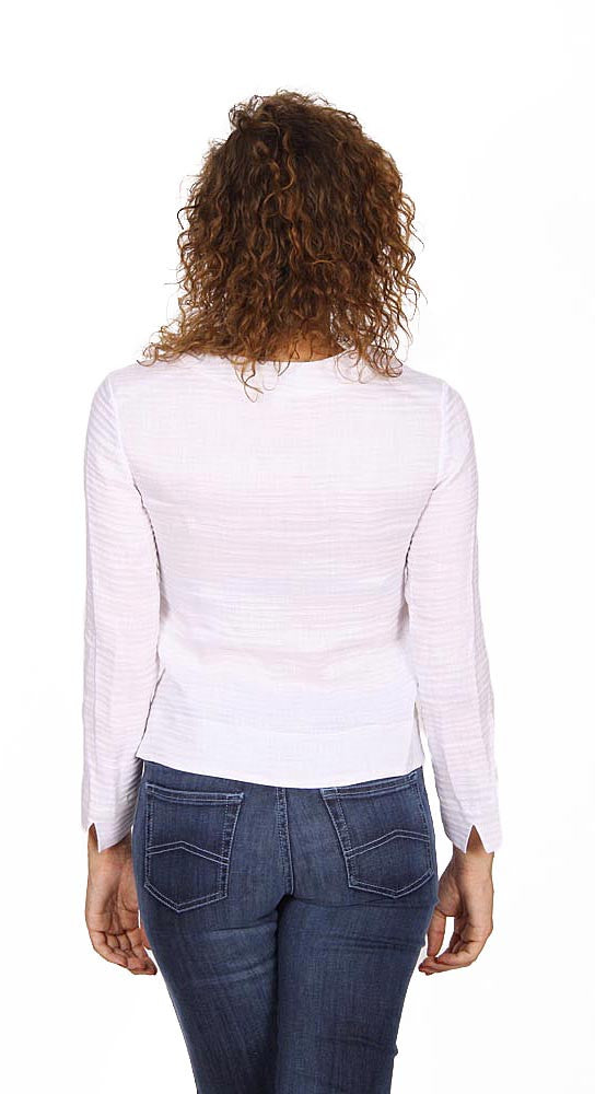 Armani Collezioni ladies shirt long sleeve NMC40T NM066 100