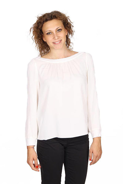 Armani Collezioni ladies shirt long sleeve without buttons RMC25T RM332 101