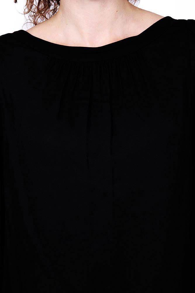 Armani Collezioni ladies shirt long sleeve without buttons RMC25T RM332 999