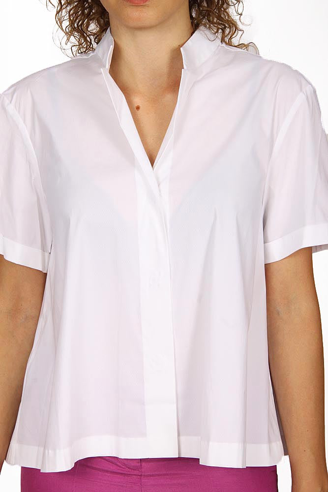 Armani Collezioni ladies shirt short sleeve NMC45T NM350 100