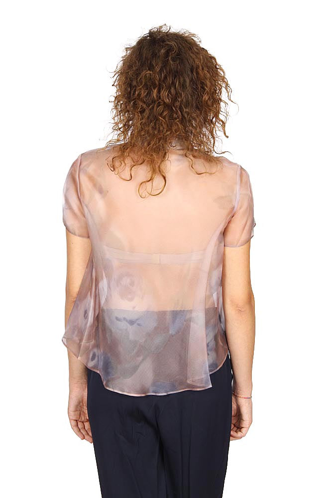 Armani Collezioni ladies shirt short sleeve RMC14T RM510 013