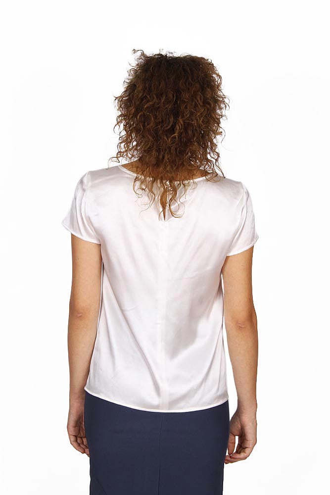 Armani Collezioni ladies shirt short sleeve without buttons RMC05T RM301 101