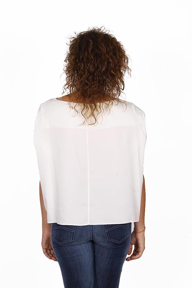 Armani Collezioni ladies shirt short sleeve without buttons RMC17T RM332 101