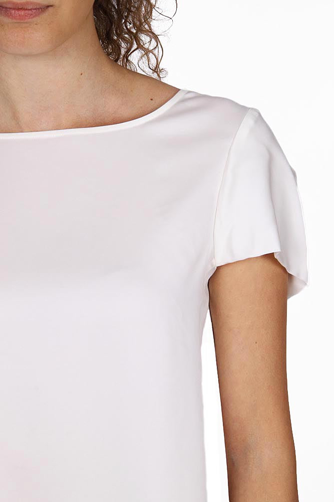 Armani Collezioni ladies shirt short sleeve without buttons RMC17T RM332 101