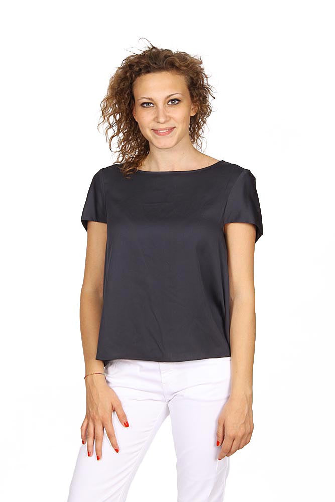 Armani Collezioni ladies shirt short sleeve without buttons RMC17T RM332 627