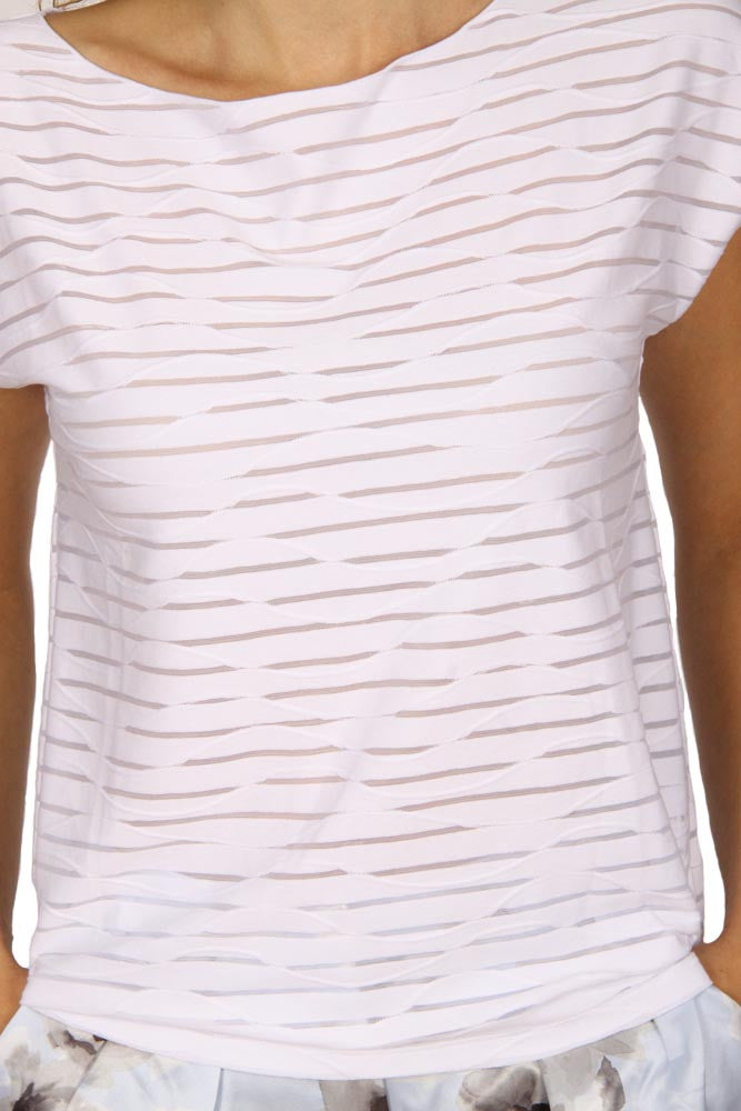 Armani Collezioni ladies t-shirt NMM60J NMGAJ 100