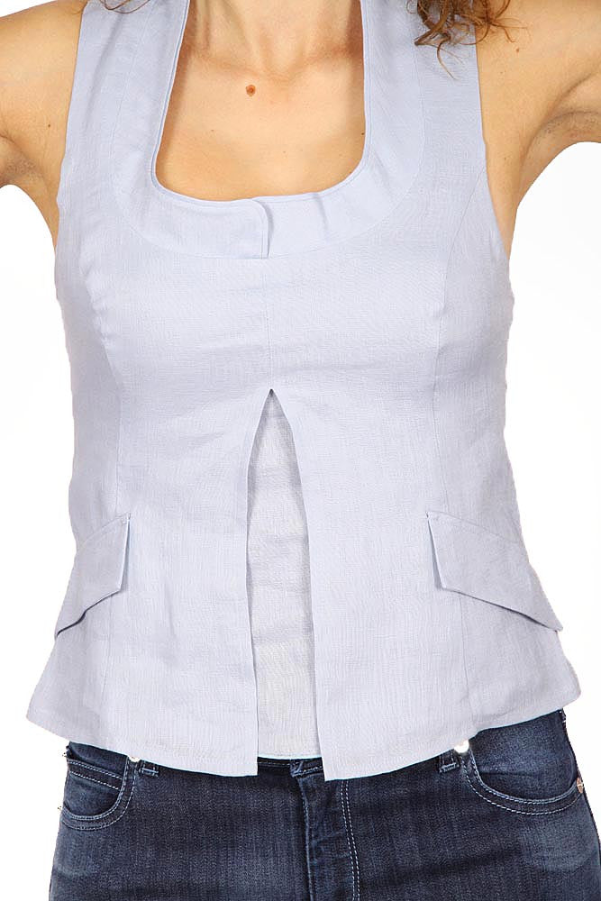Armani Collezioni ladies tank top NMH40T NM057 703