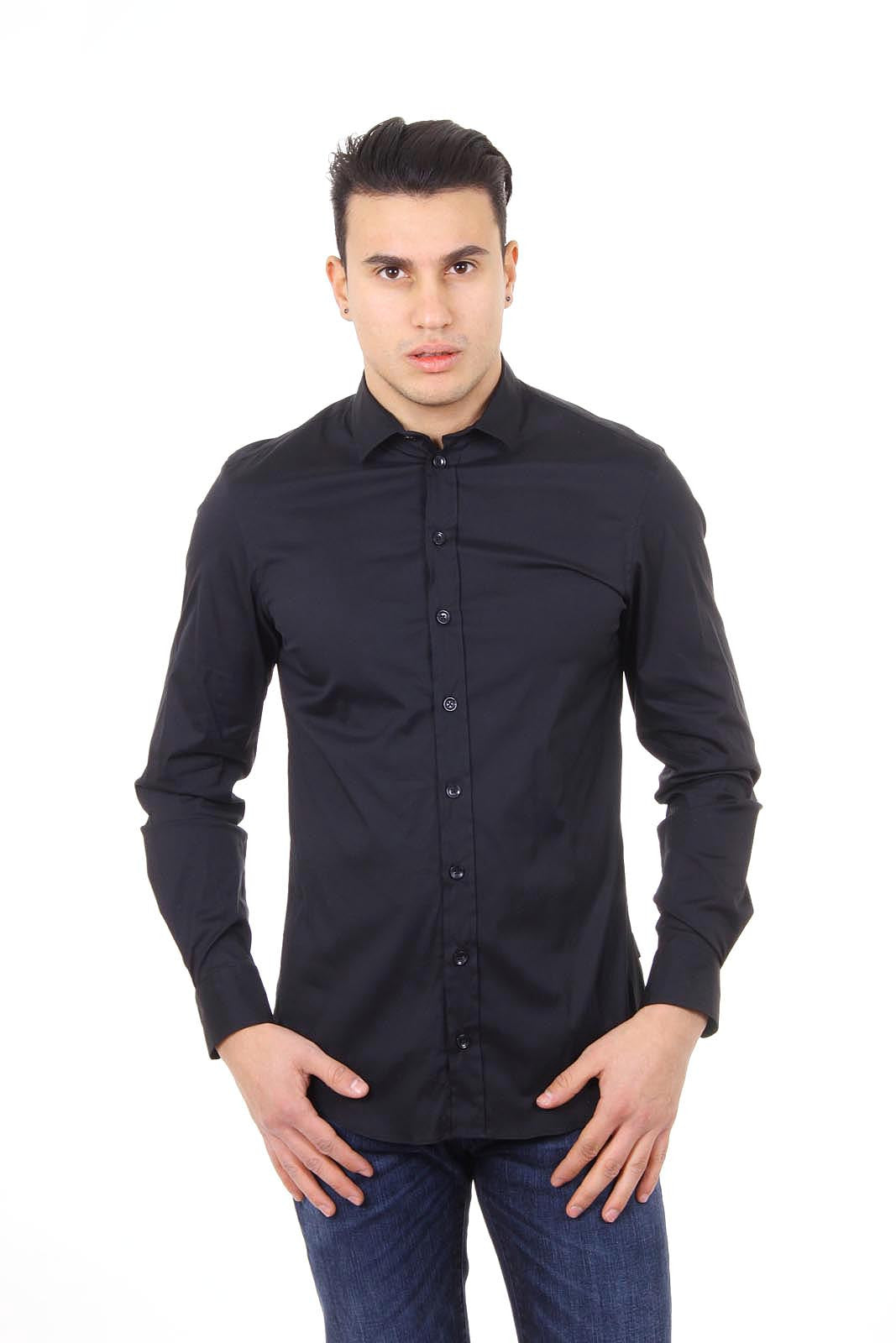 Armani Collezioni mens shirt long sleeve PCSSDL PC0F0 999