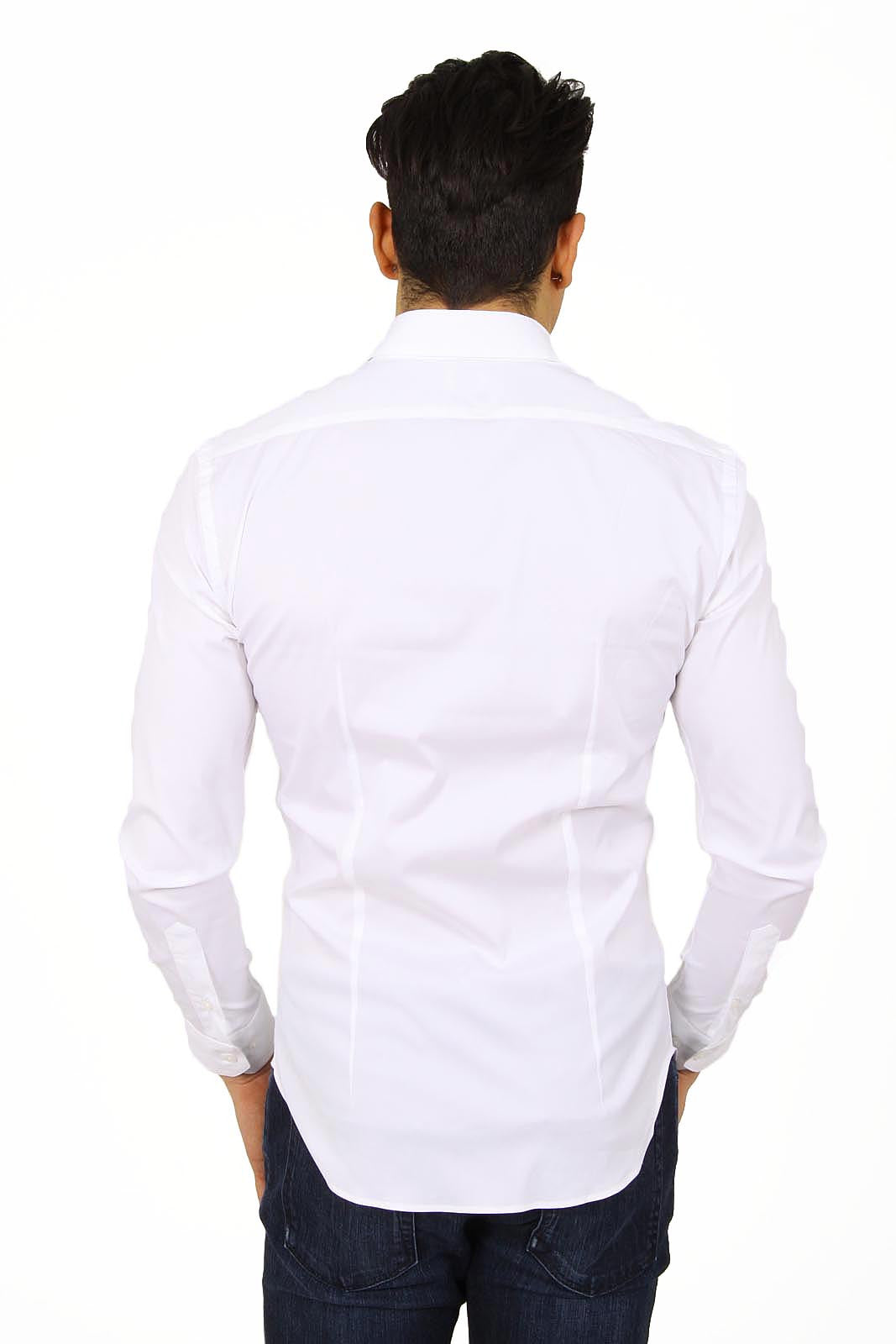 Armani Collezioni mens shirt long sleeve RCCDCL RCC00 100