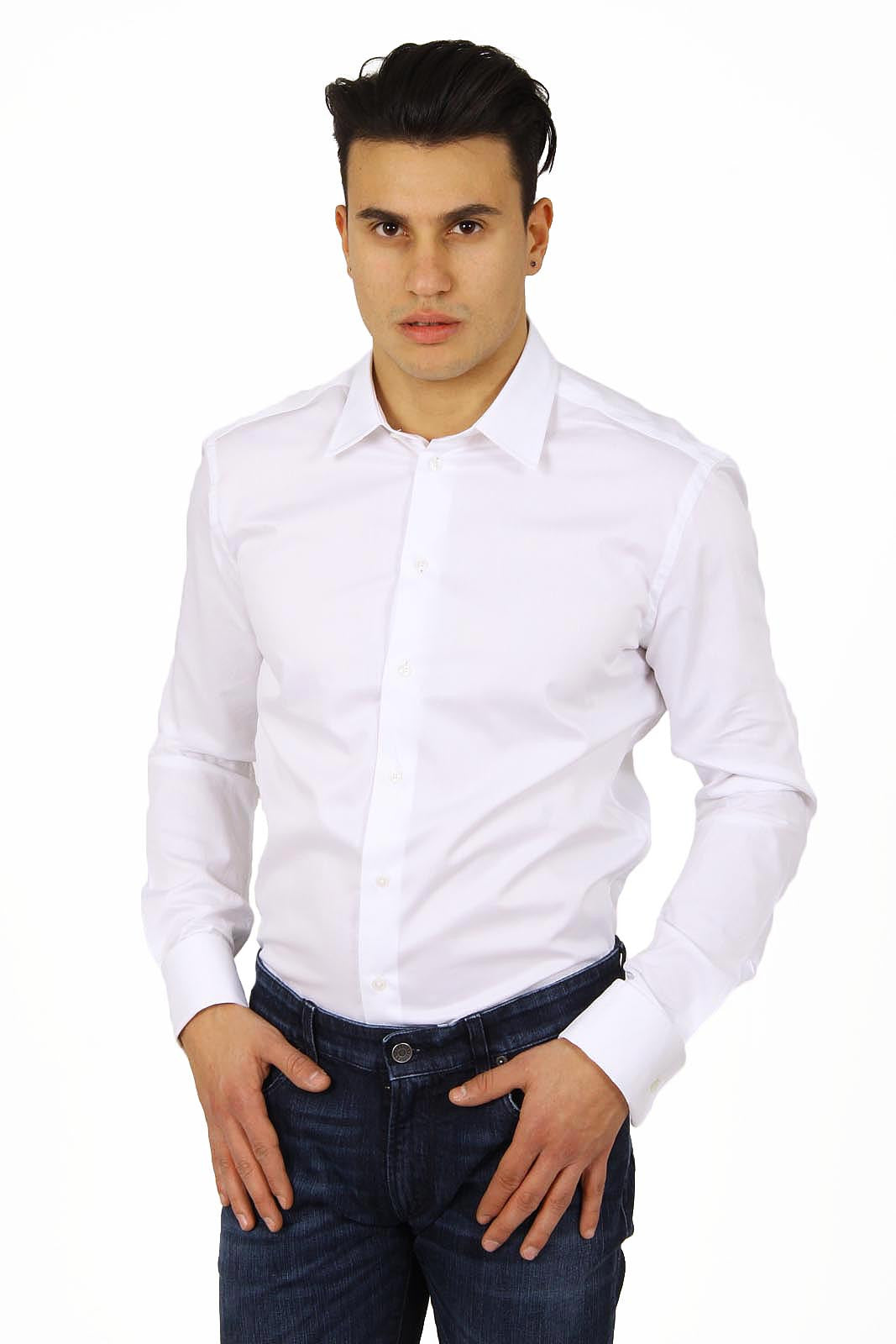 Armani Collezioni mens shirt long sleeve RCCS5D RCBC3 100