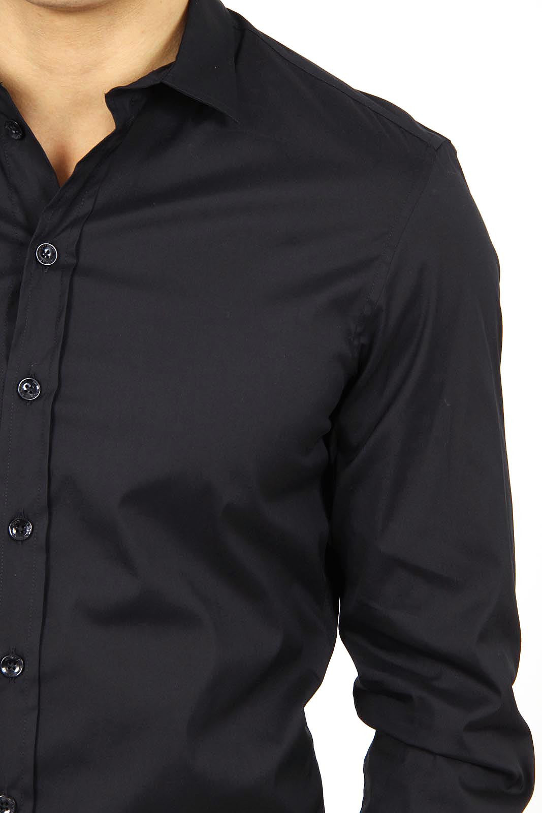 Armani Collezioni mens shirt long sleeve RCSSDL RC0F0 999