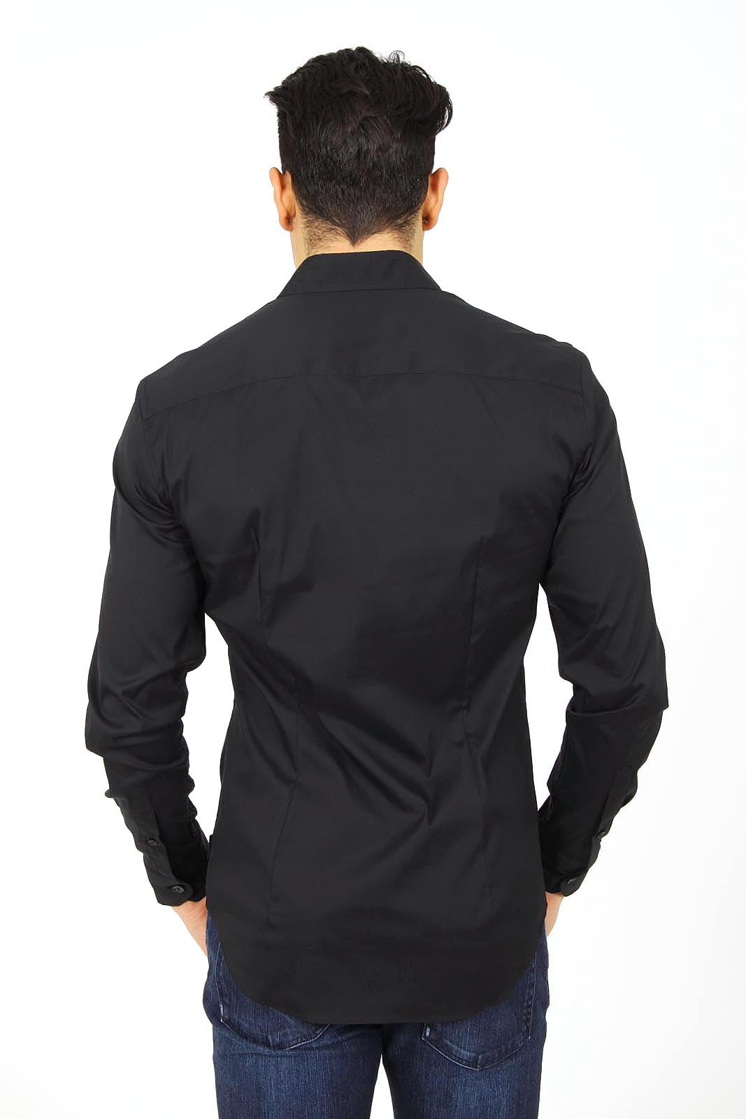 Armani Collezioni mens shirt long sleeve RCSSDL RC0F0 999