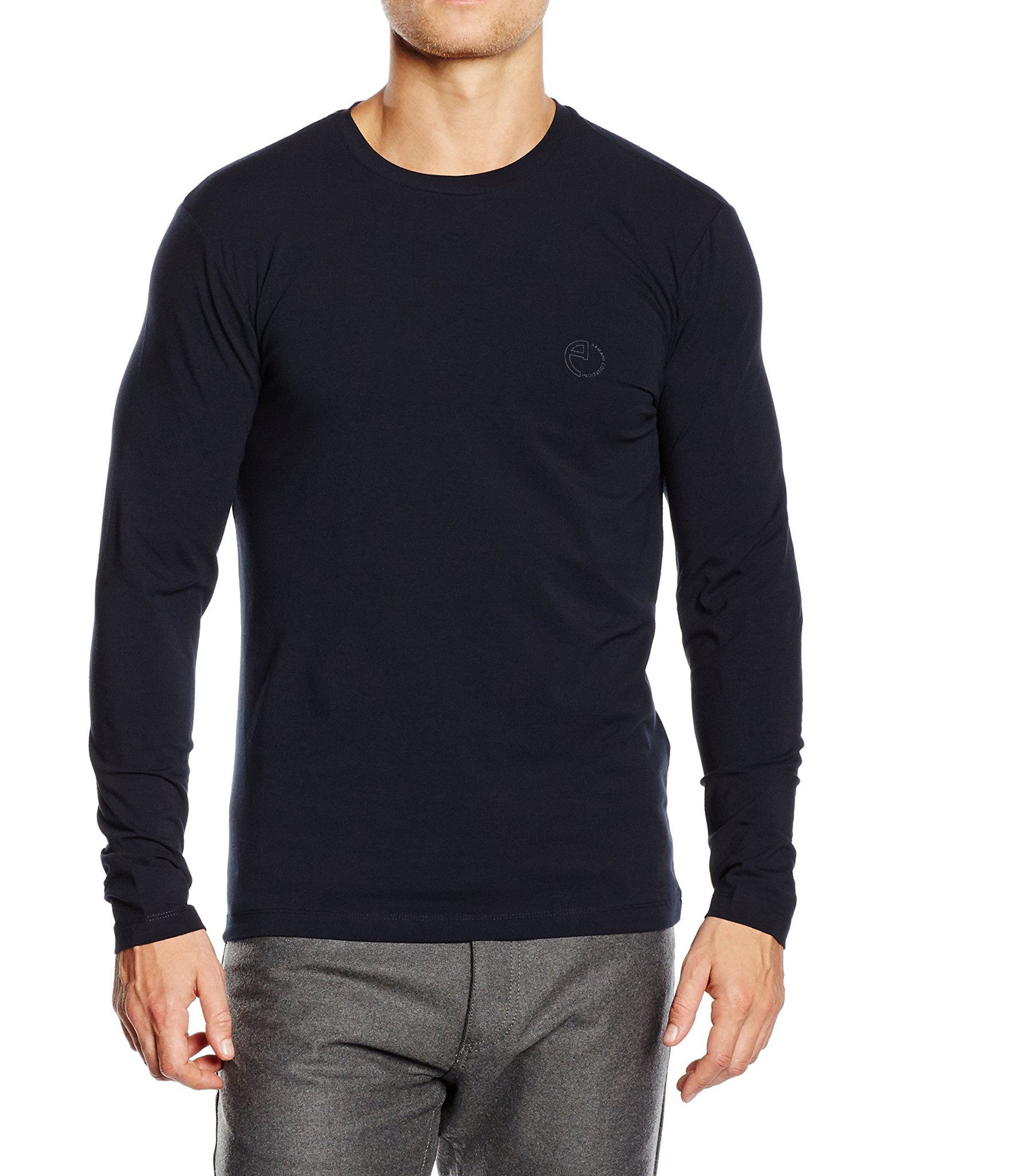 Armani Collezioni mens t-shirt long sleeve PCT33J PC4GJ 922
