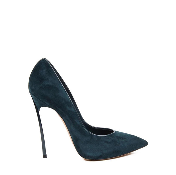 Casadei decollete Queen Suede Blu Atzeco 6532V164.DN6T228133