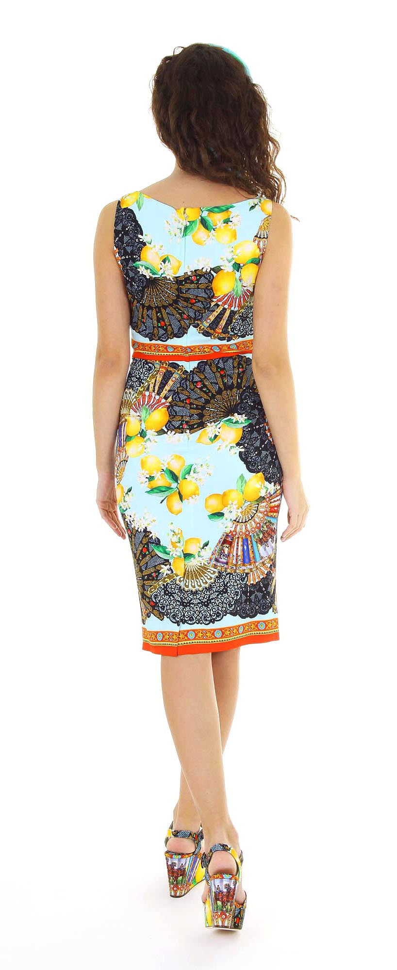 Dolce & Gabbana Lemon ladies dress F6OU2T FPAG1 X0800