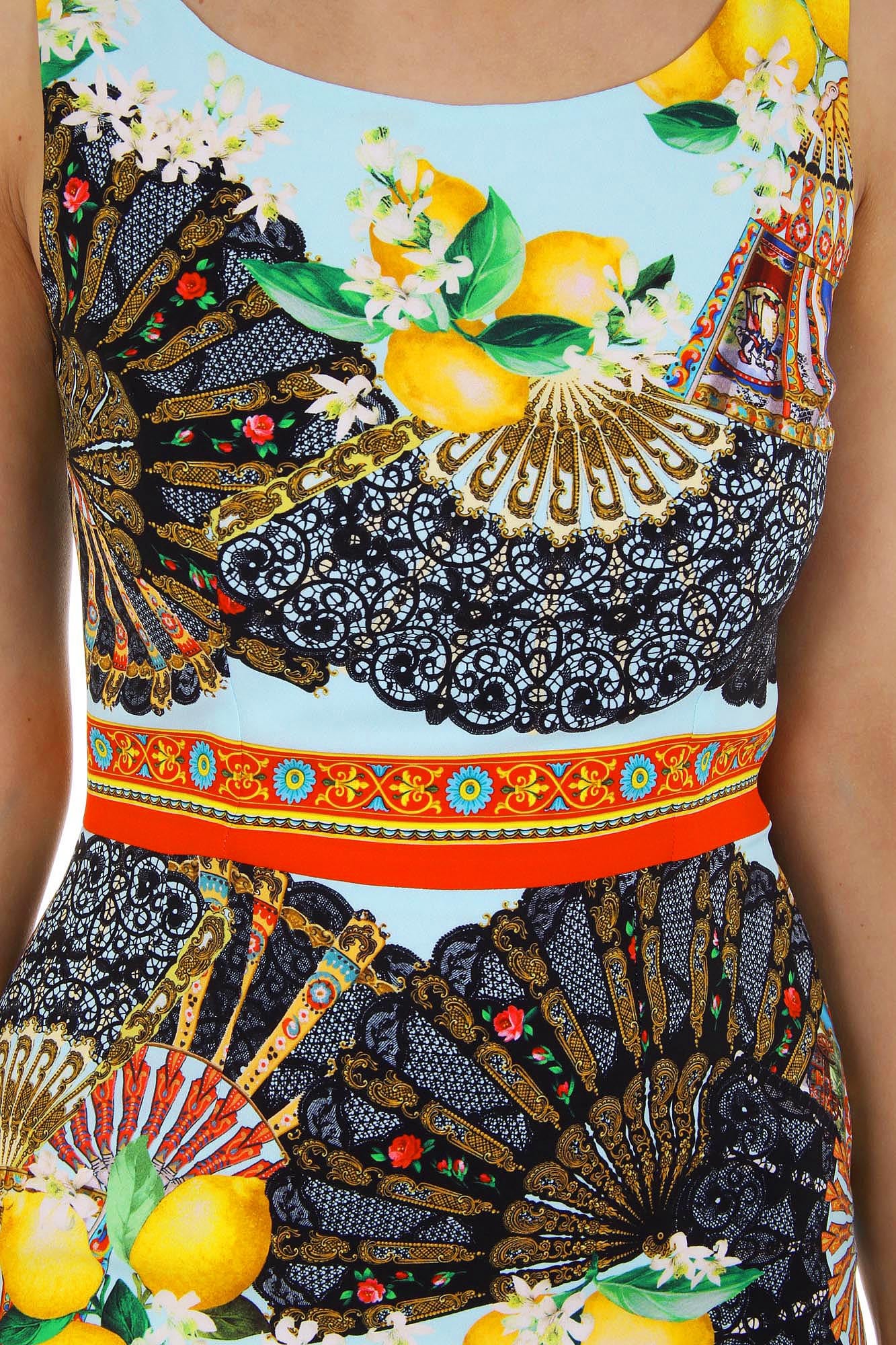 Dolce & Gabbana Lemon ladies dress F6OU2T FPAG1 X0800