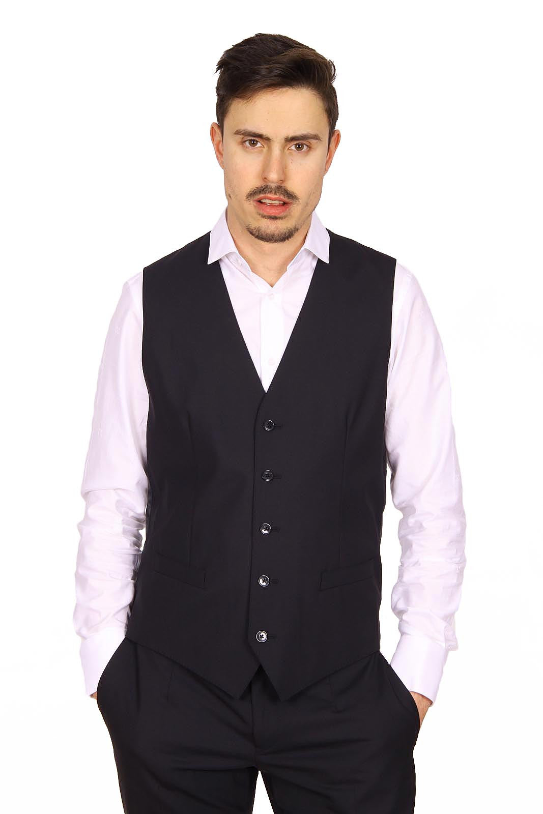 Dolce & Gabbana Martini mens suit with gilet G1HNMT FUBBG B0665