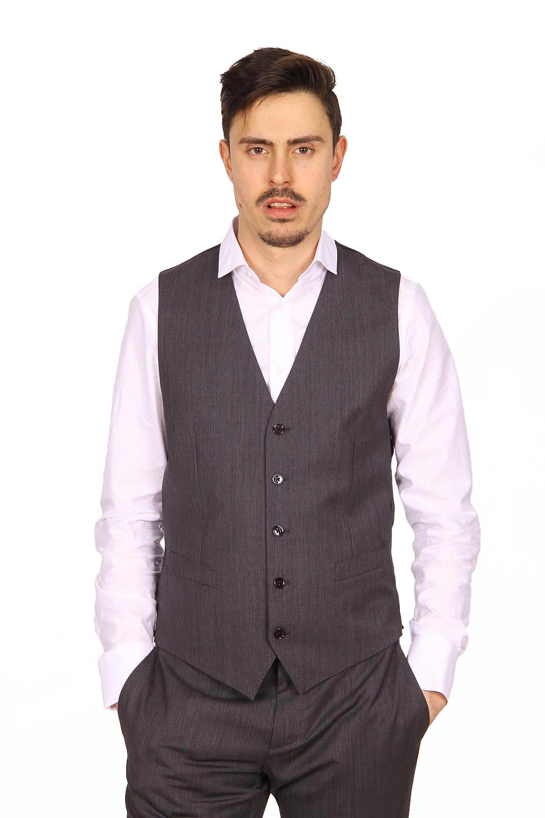 Dolce & Gabbana Martini mens suit with gilet G1HNMT FUBBG S8291