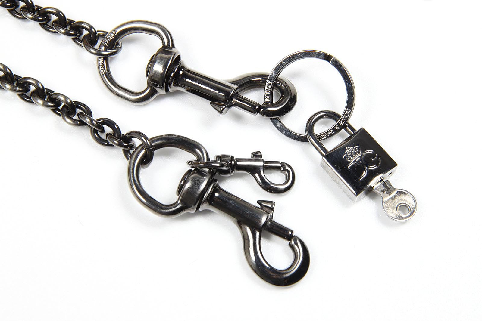 Dolce & Gabbana keychain brass BP1335 A9010 8M818