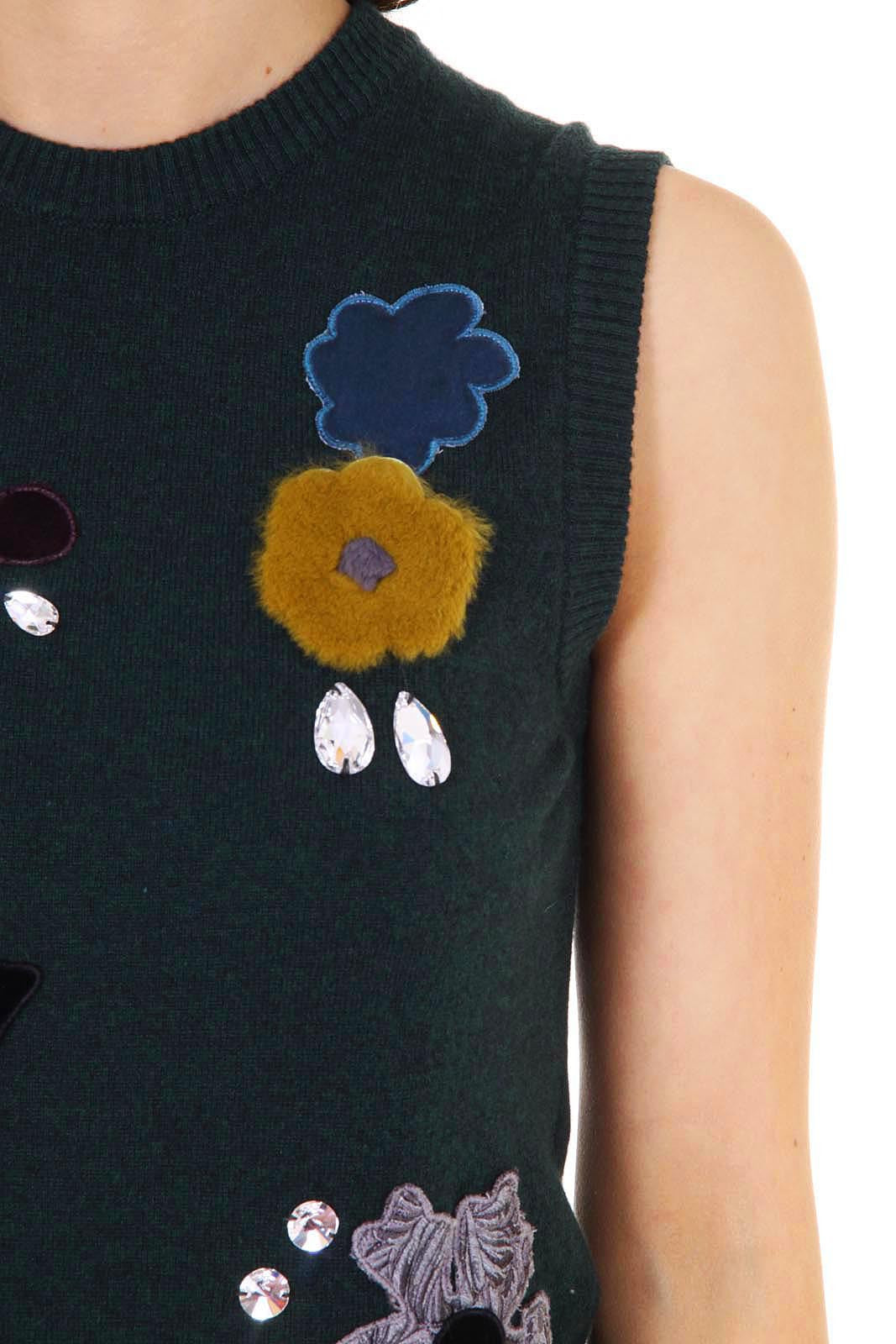 Dolce & Gabbana ladies cardigan sleeveless FI899K F49HF S9134