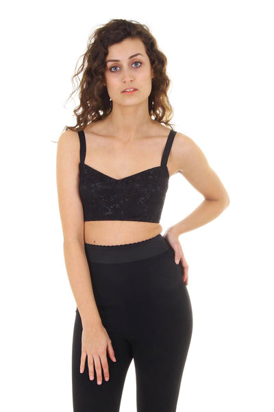 Dolce & Gabbana ladies cordonetto lace top F7Q36T FLM9V N0000