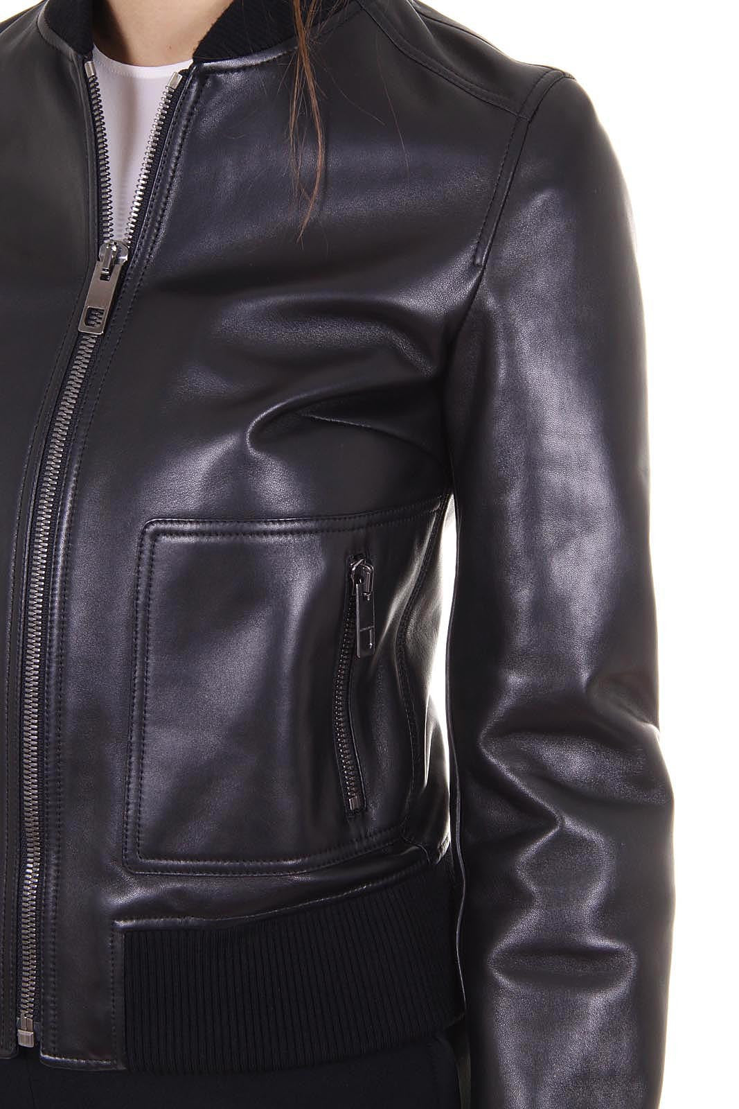 Dolce & Gabbana ladies leather jacket F9610L FUL12 N0000