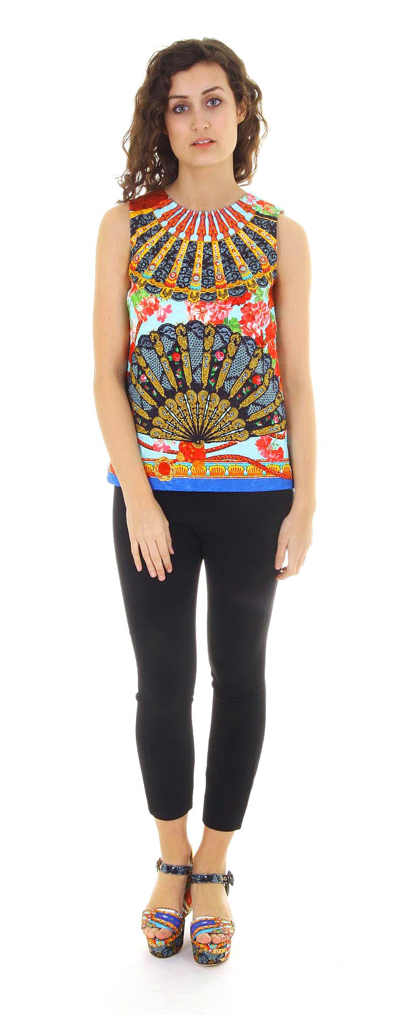 Dolce & Gabbana ladies tank top F7M57T FPMQV X0800