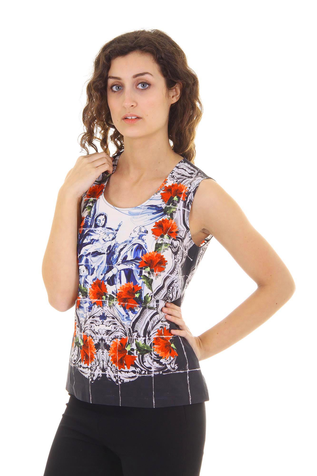 Dolce & Gabbana ladies tank top F7O34T FP5J8 X0800