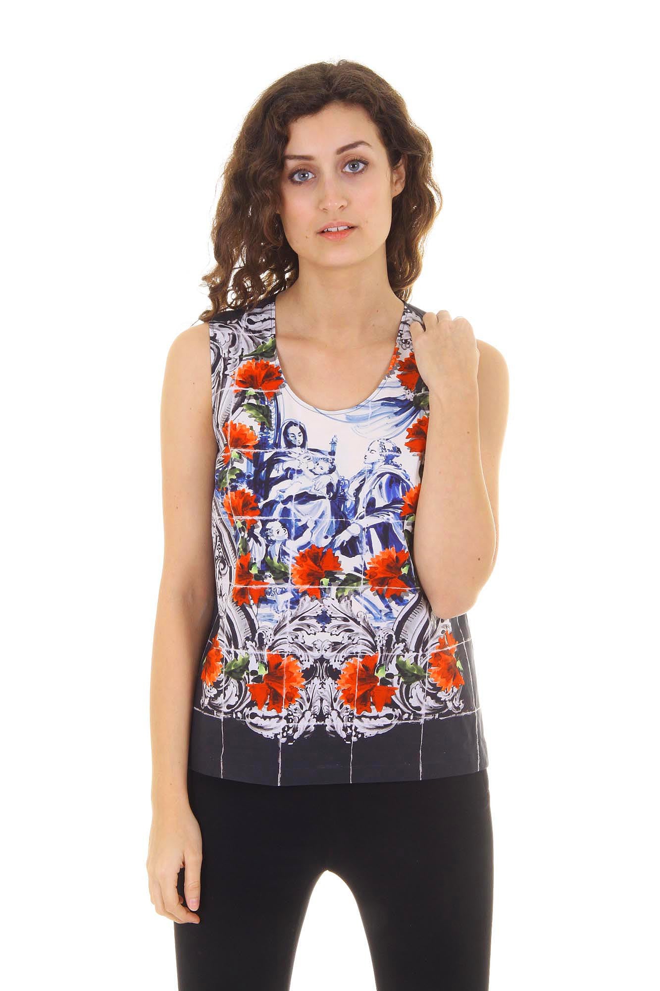 Dolce & Gabbana ladies tank top F7O34T FP5J8 X0800