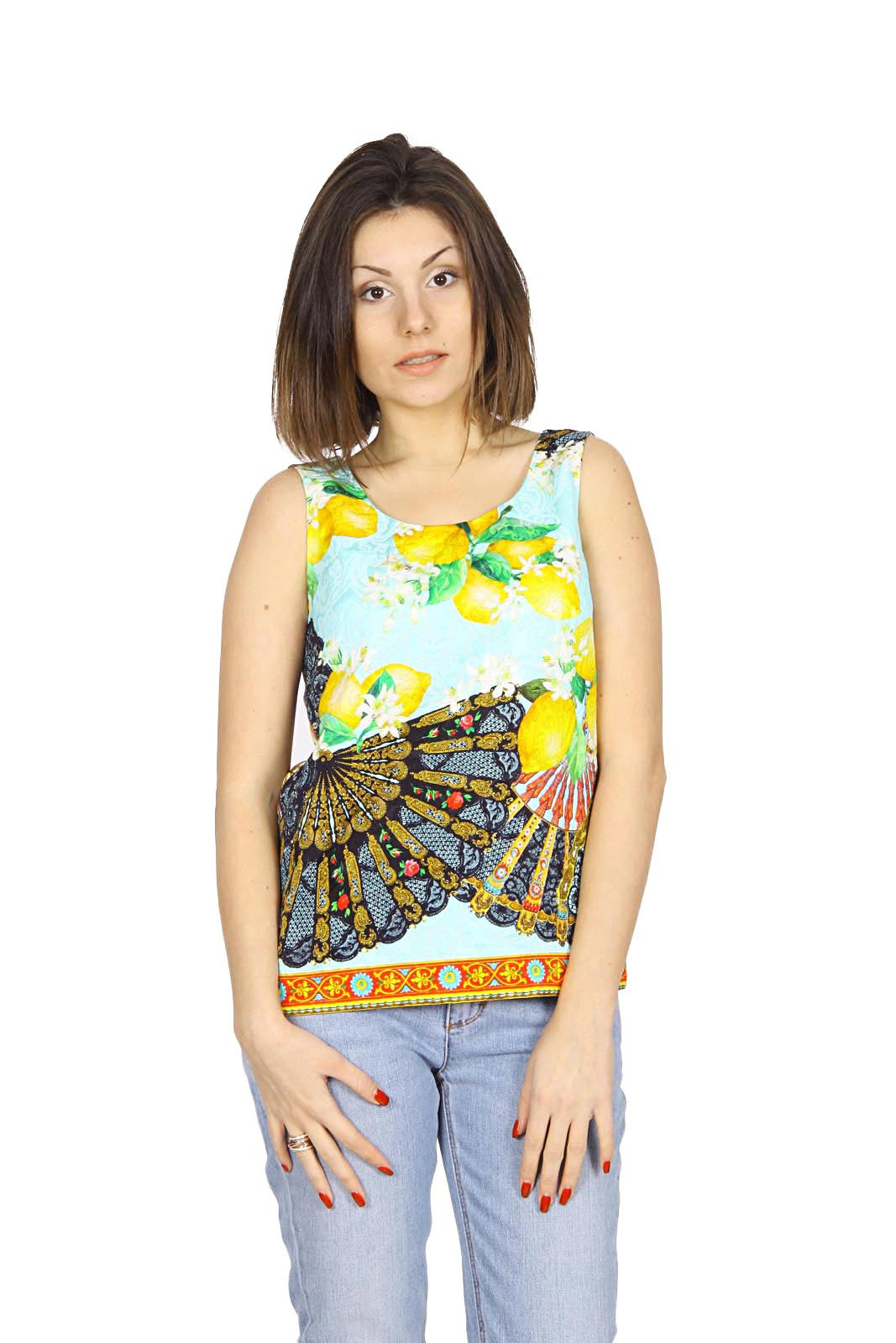 Dolce & Gabbana ladies tank top F7O66T FPMQ1 X0800