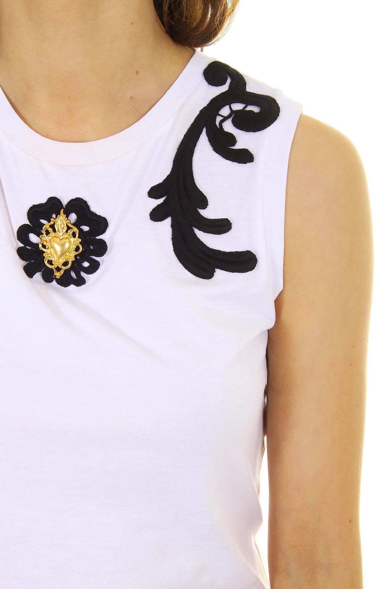 Dolce & Gabbana ladies tank top F8G66Z G7DQM W0800