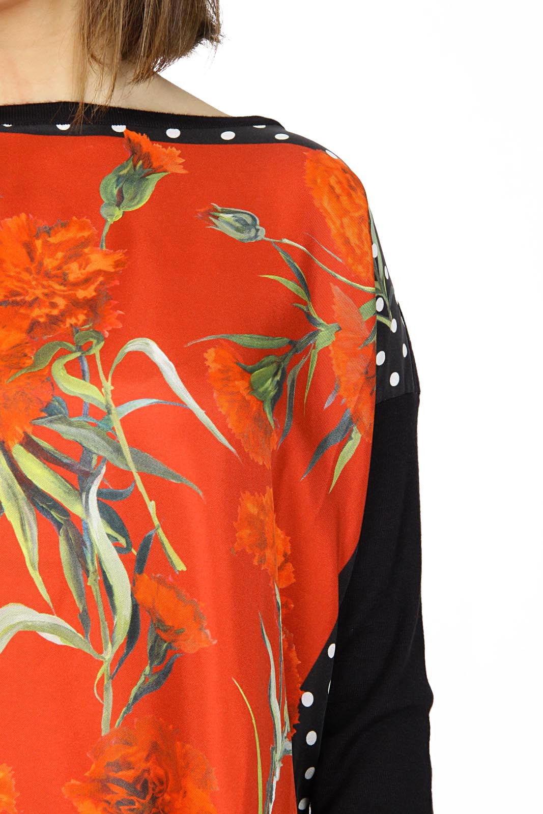 Dolce & Gabbana ladies top long sleeve FL046K F58D6 S9179