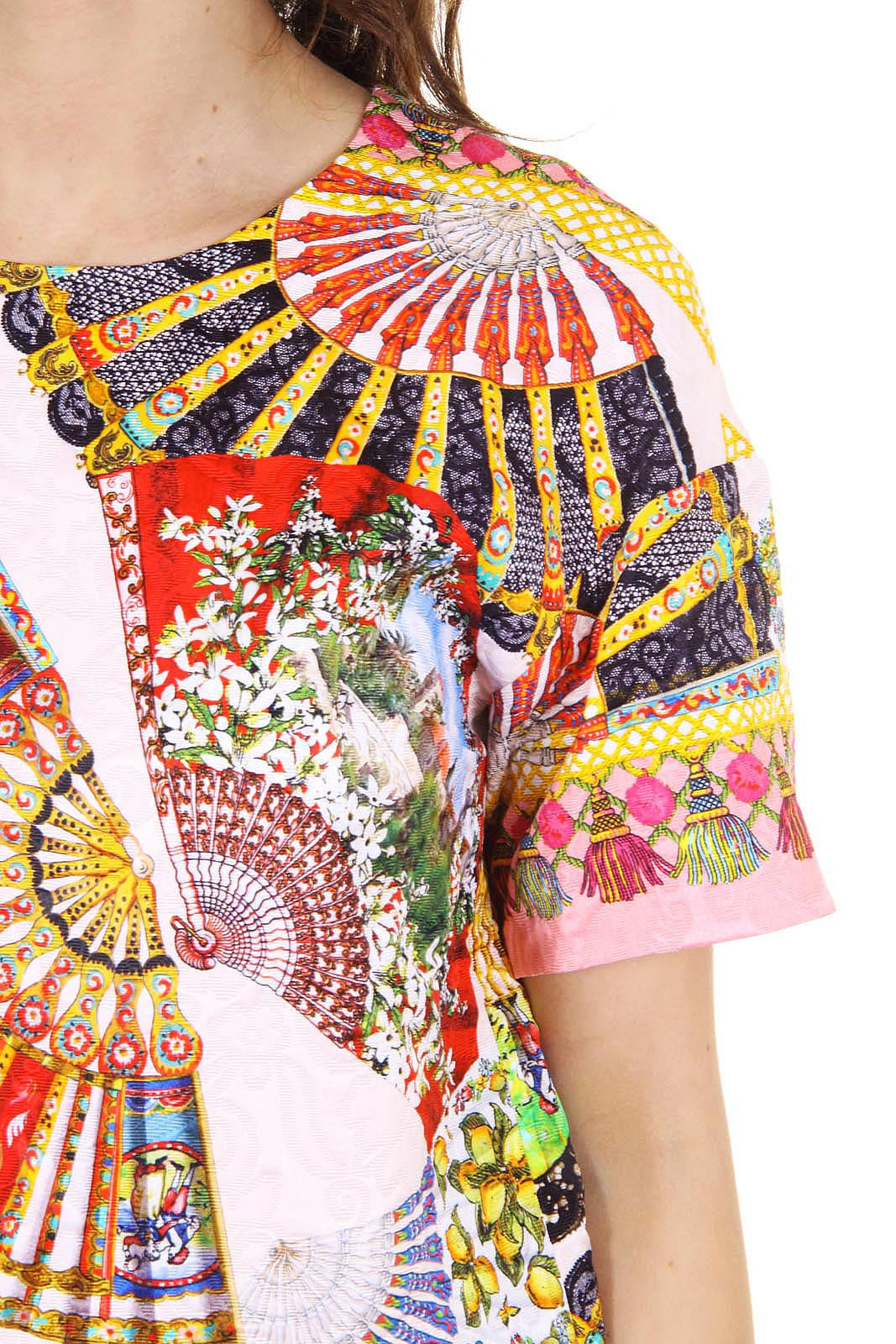 Dolce & Gabbana ladies top short sleeve F7M55T FPMQX X0800