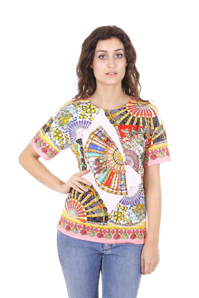Dolce & Gabbana ladies top short sleeve F7M55T FPMQX X0800
