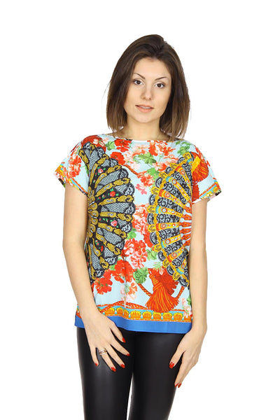 Dolce & Gabbana ladies top short sleeve F7M94T FP5IO X0800