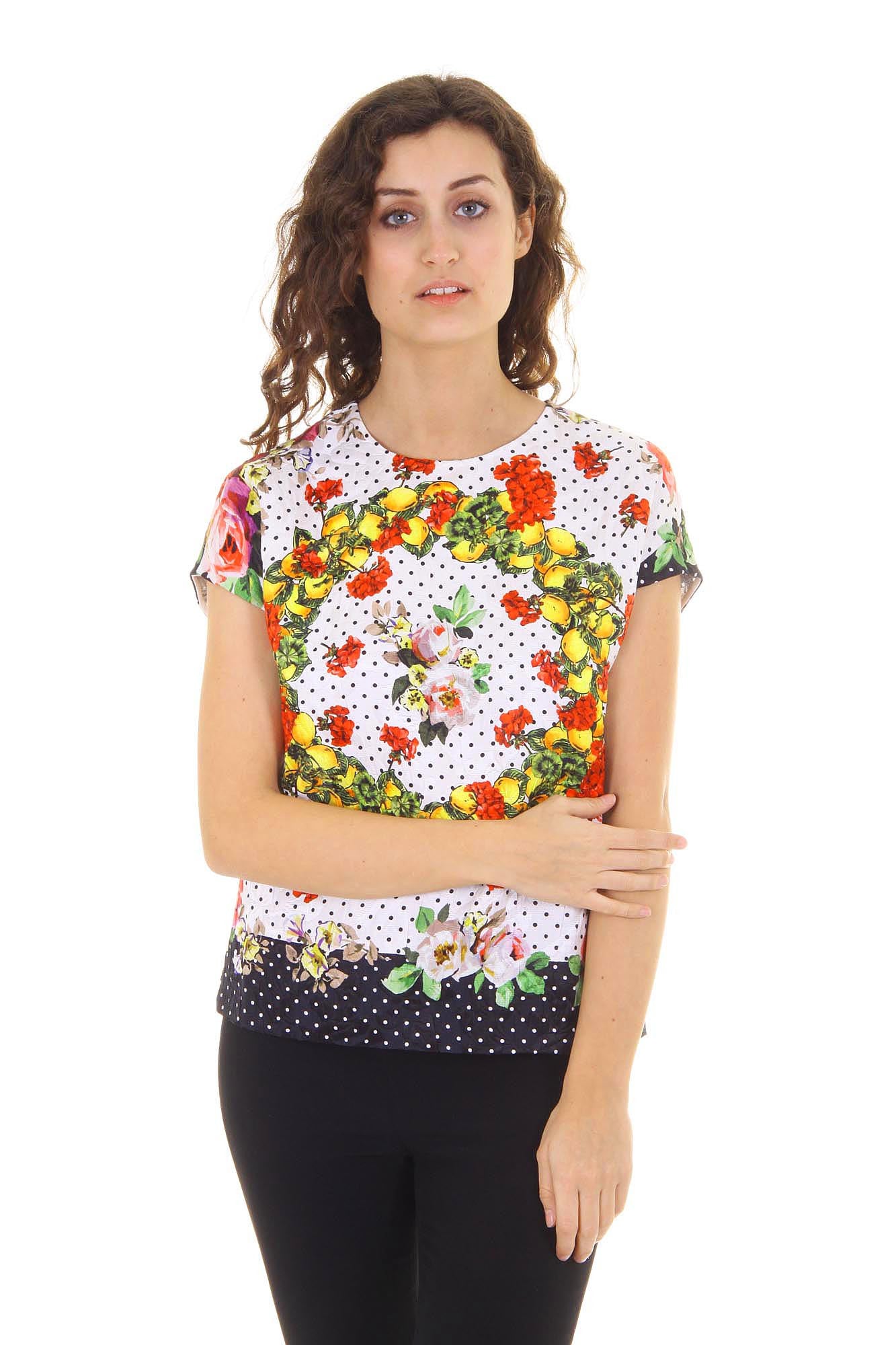 Dolce & Gabbana ladies top short sleeve F7M95T FPMQN X0800