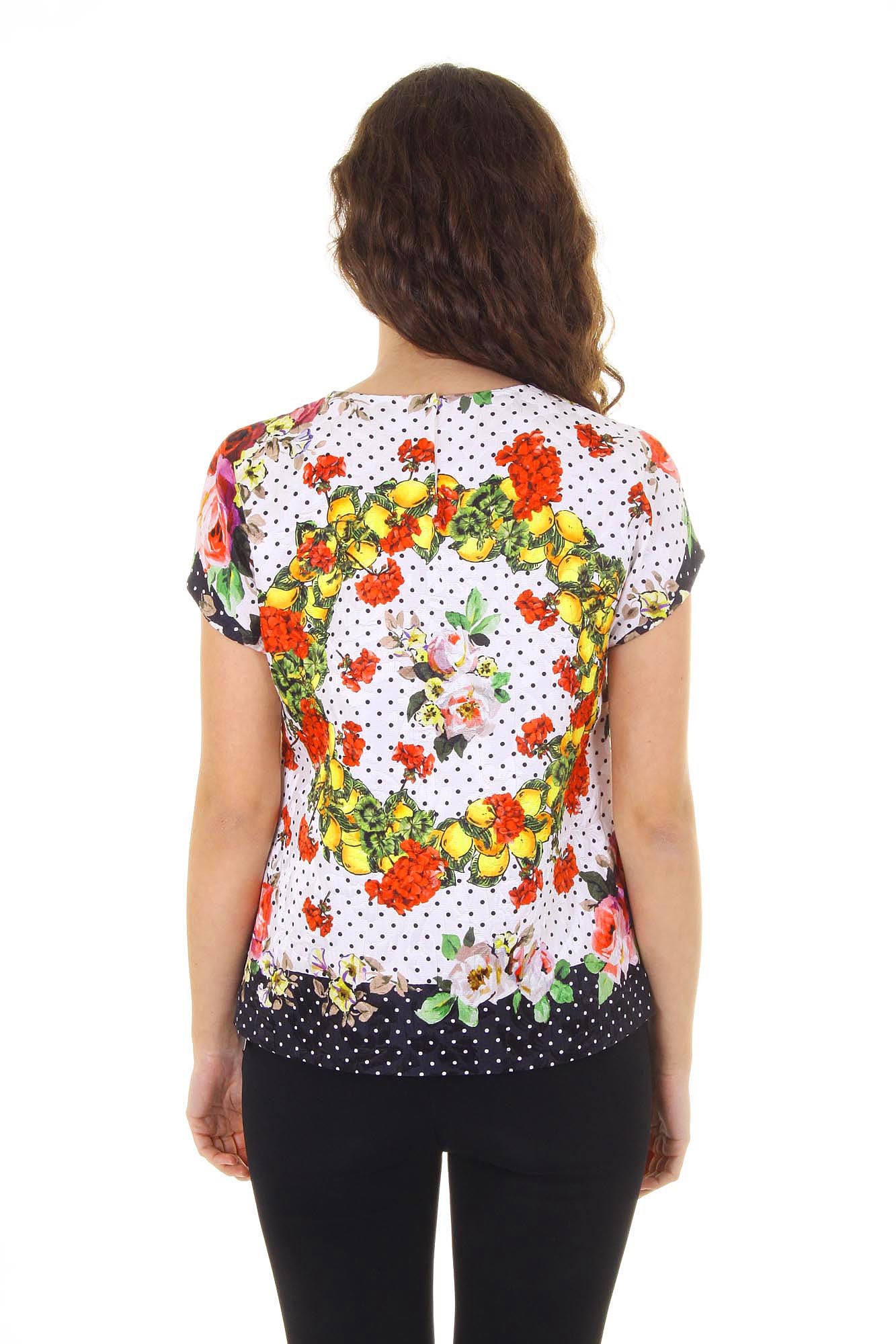 Dolce & Gabbana ladies top short sleeve F7M95T FPMQN X0800