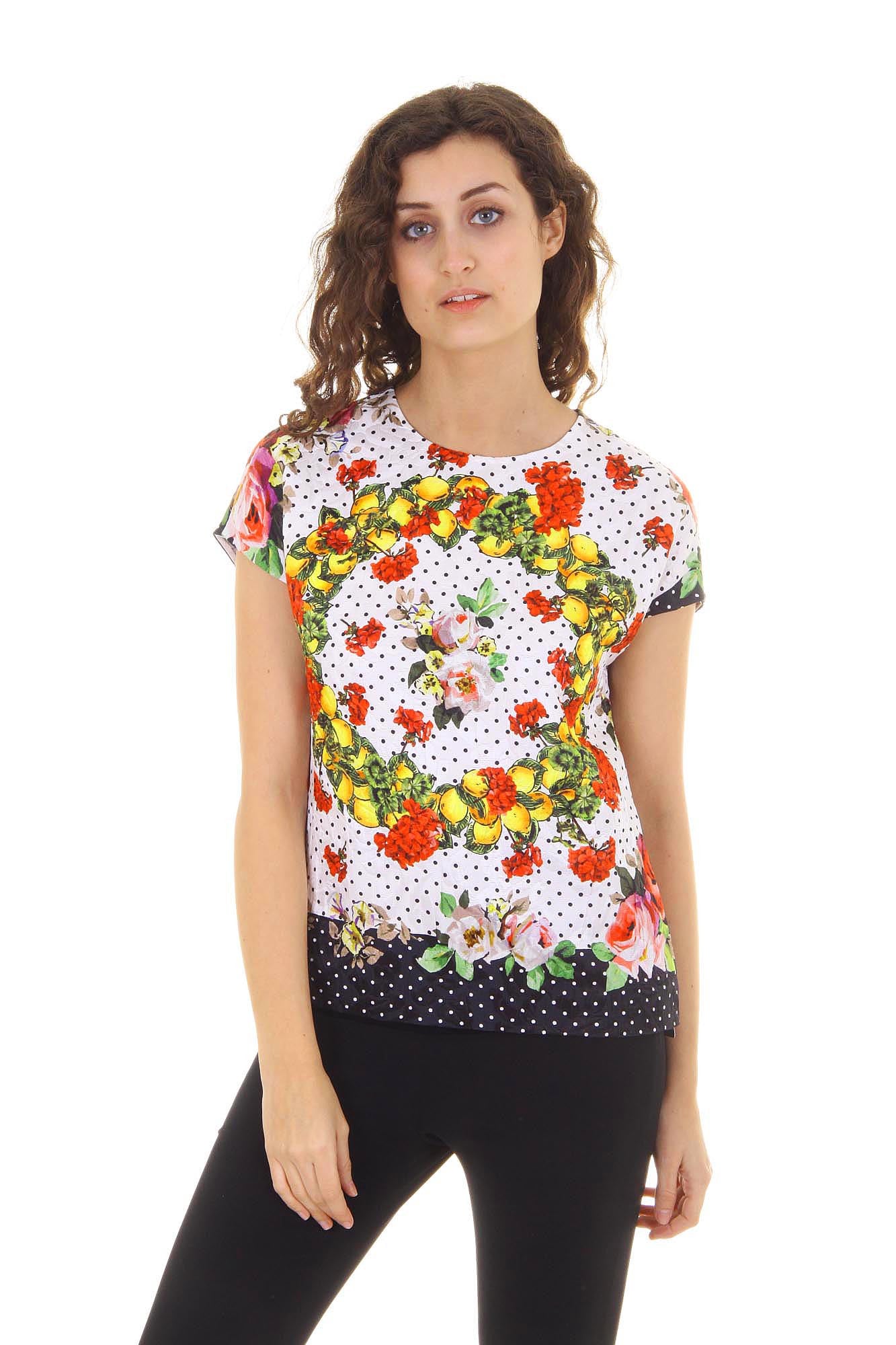 Dolce & Gabbana ladies top short sleeve F7M95T FPMQN X0800