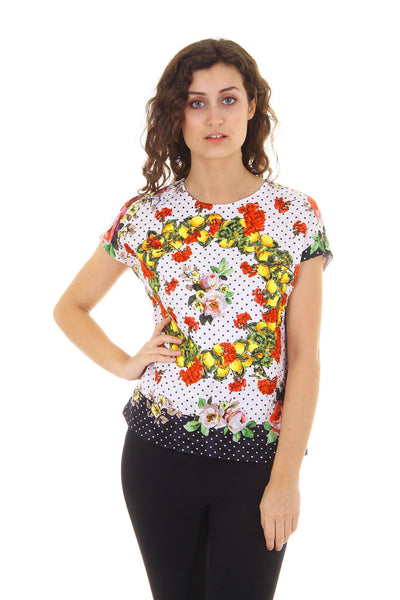 Dolce & Gabbana ladies top short sleeve F7M95T FPMQN X0800