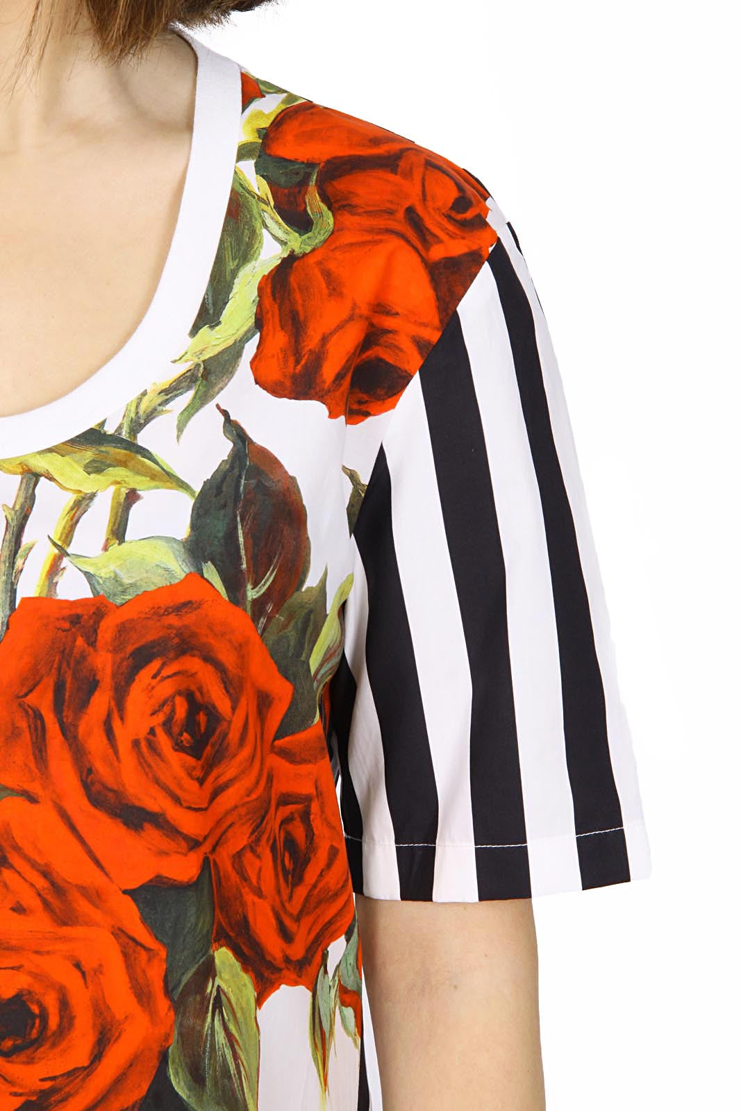 Dolce & Gabbana ladies top short sleeve F7P04T G7DFV S9000