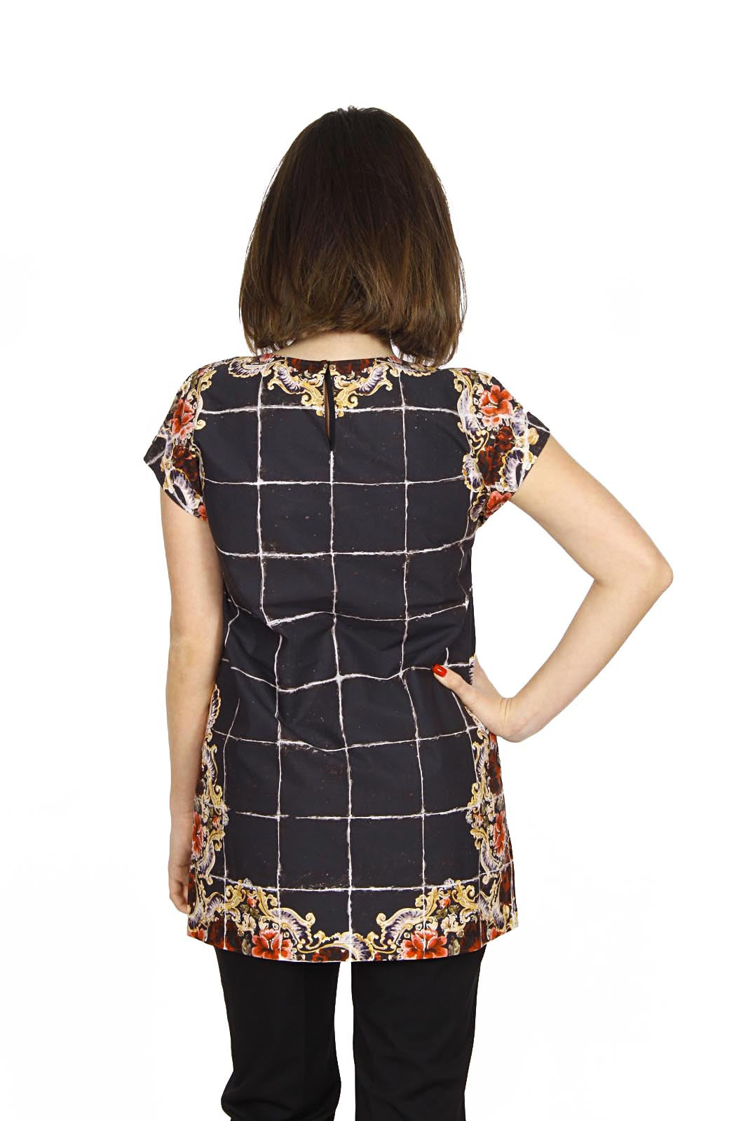 Dolce & Gabbana ladies top short sleeve F7Q08T FP5J9 X0800