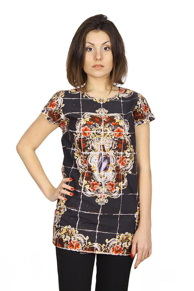 Dolce & Gabbana ladies top short sleeve F7Q08T FP5J9 X0800