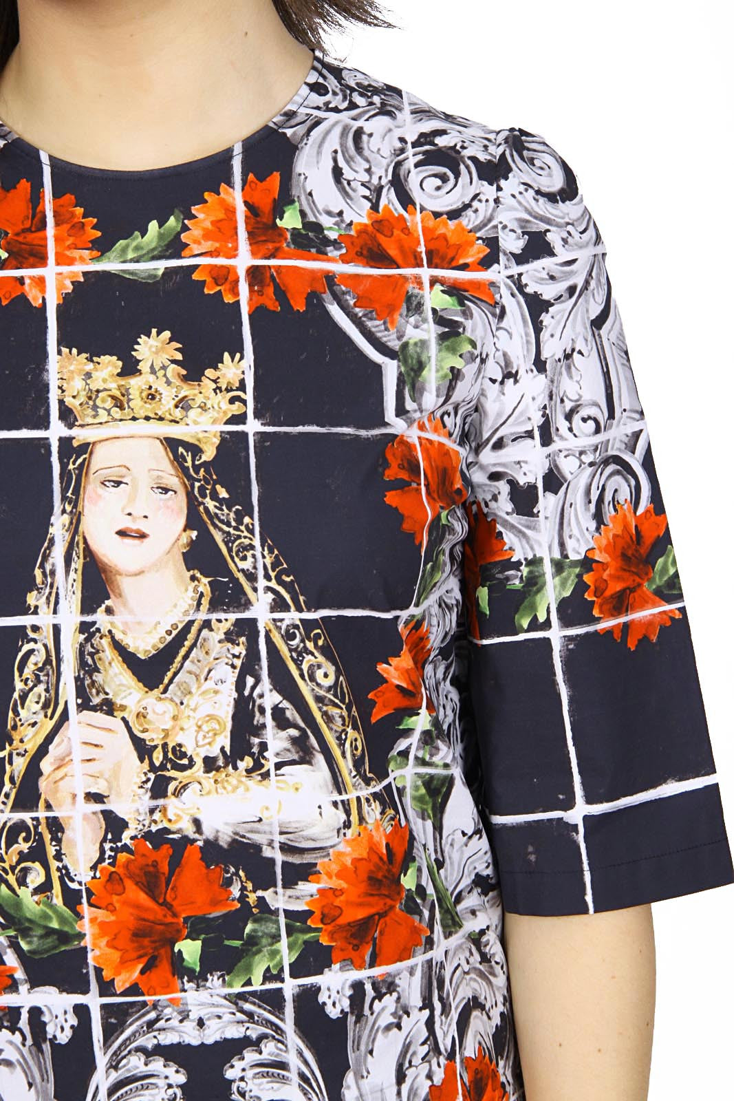 Dolce & Gabbana ladies top short sleeve F7Q09T FP5J7 X0800