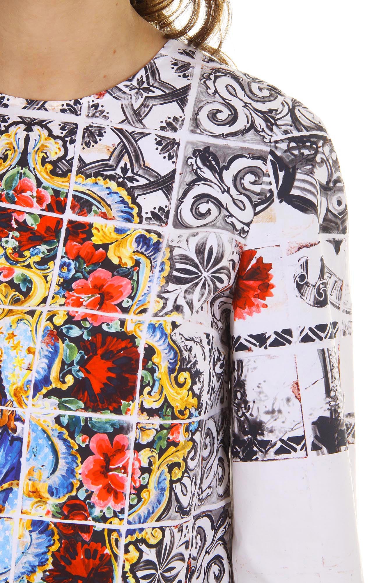 Dolce & Gabbana ladies top short sleeve F7Q09T FP5KC X0800