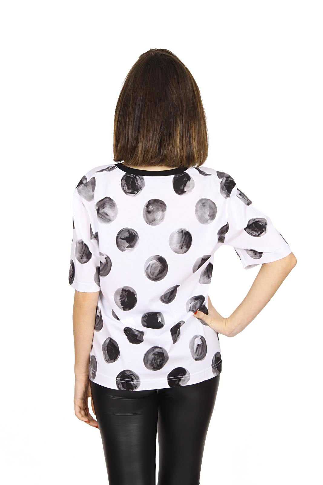 Dolce & Gabbana ladies top short sleeve F8G73T G7CTZ S9000