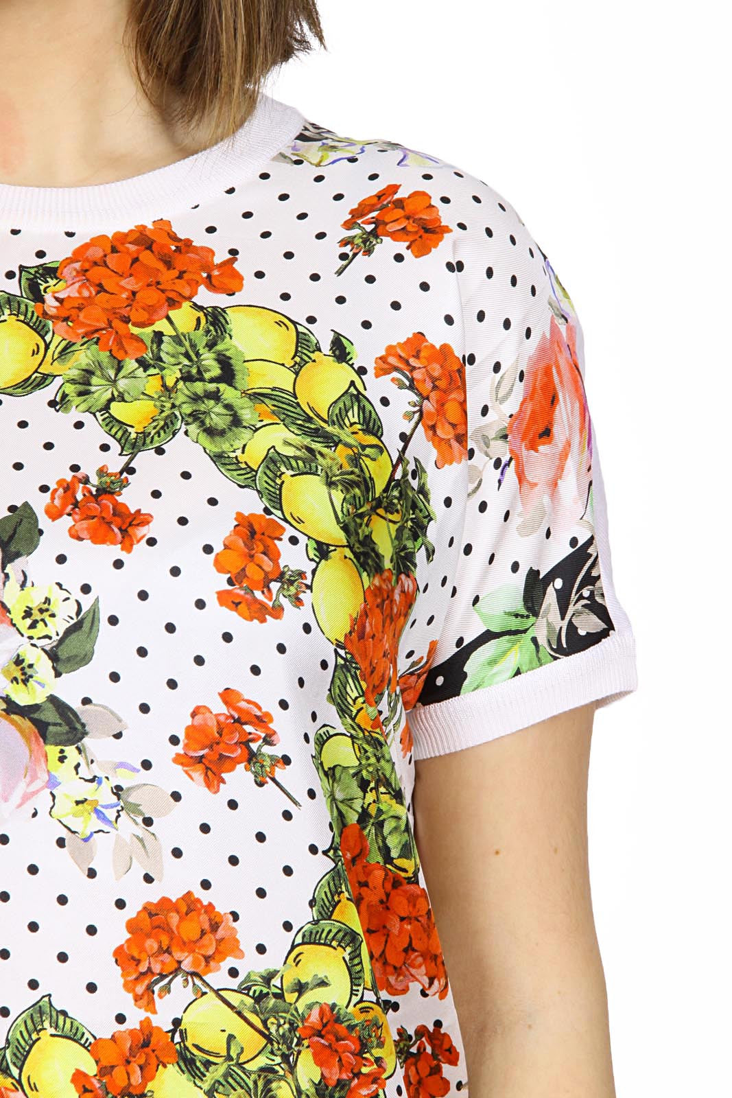 Dolce & Gabbana ladies top short sleeve FL848K F58BH S9177