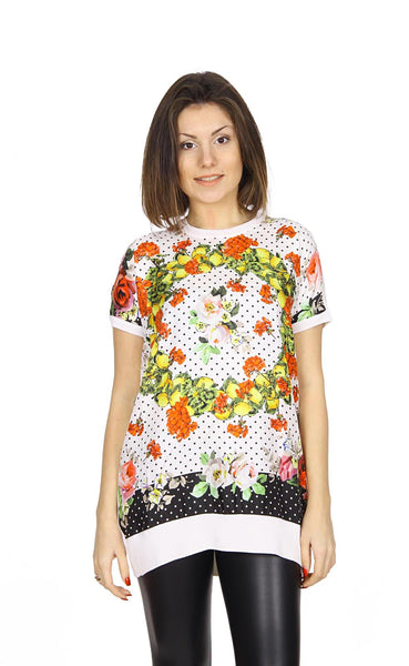 Dolce & Gabbana ladies top short sleeve FL848K F58BH S9177